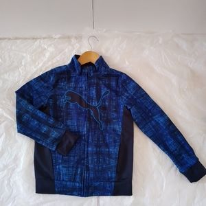 PUMA TIE DYE TRACKSUIT TOP